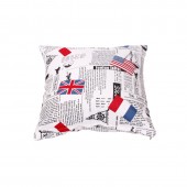 Cushion Cover A 17 - Flag Print (45 x 45cm)